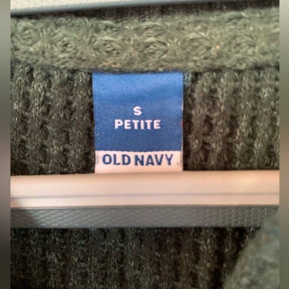 Old Navy Waffle Knit Top, Women’s Size SP | Dark Green, Soft, Long-sleeve - Picture 2 of 2